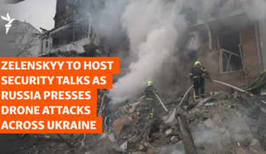 Zelenskyy To Host Security Talks As Russia Presses Drone Attacks Across Ukraine