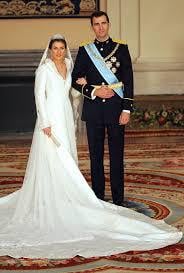 TIL Letizia holds the Guinness world record for most expensive royal wedding dress, hers cost £6-million ($10.7-million) in 2004 and had real gold threads