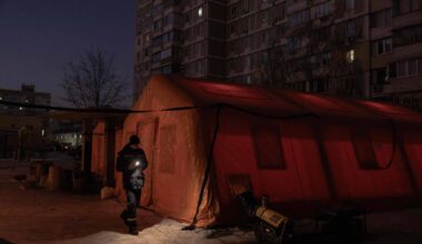 Russian attack plunges Kyiv into cold and threatens nuclear-linked facilities