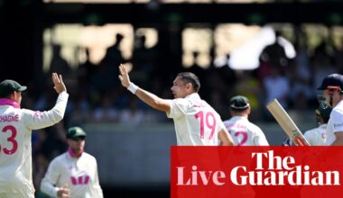 Australia v England: fifth Ashes Test, day two – live | Ashes 2025-26