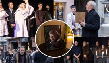 Kaune – atsisveikinimas aktoriumi Ričardu Vitkaičiu