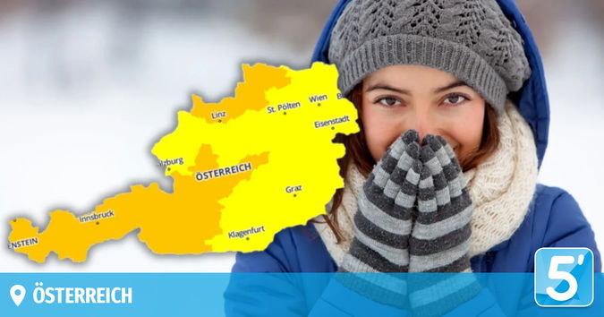 Kältewarnung für ganz Österreich: Was uns jetzt erwartet