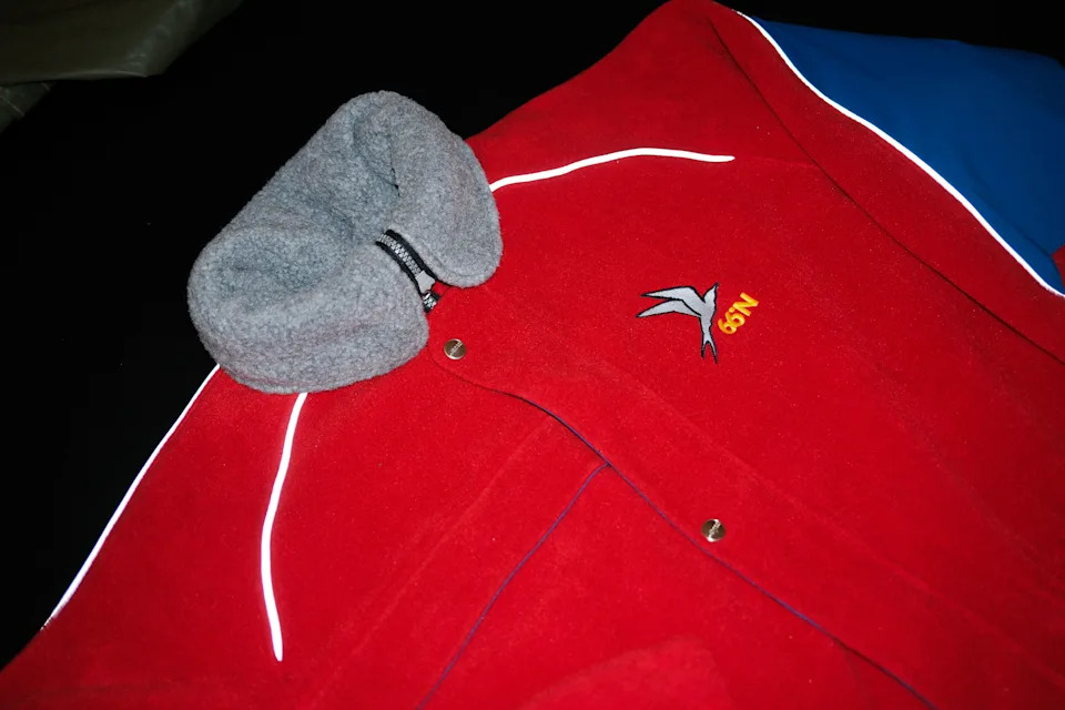 The 66°North 1998 Olympic kit.