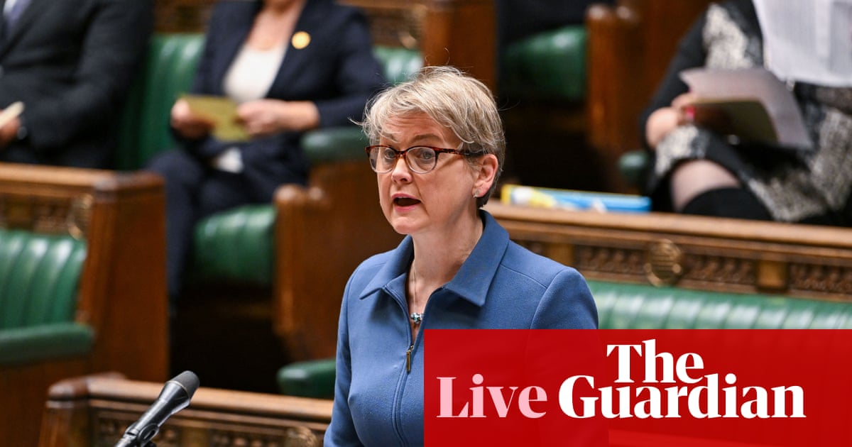 UK’s influence contributed to Trump’s Greenland U-turn, Cooper suggests – UK politics live | Politics
