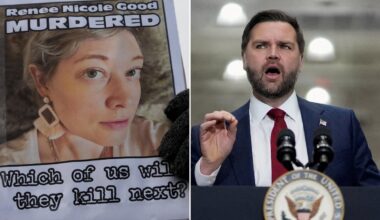 JD Vance hurls insults at mother-of-three killed by ICE in "despicable" social media post