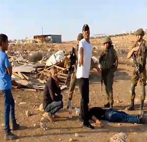 Colonists attack al-Ma’azi Bedouin community northeast of Jerusalem