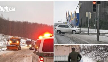 POĽADOVICA potrápi celé Slovensko, hlásia komplikácie! Prichádza ZMENA v počasí