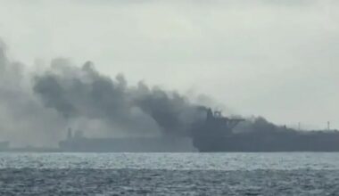 WW3 fears soar as another Russian tanker attacked in devastating 'drone strike' | World | News