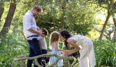 Prince Harry 'could bring Archie and Lilibet to UK without Meghan' | Royal | News