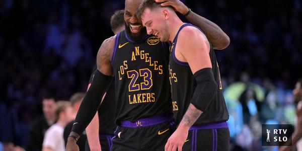 Dončić in James ob veliki pomoči LaRavie poskrbela za uspešen začetek novega leta