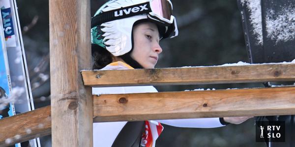 Nika Prevc zmagovalka kvalifikacij, pravkar prva serija
