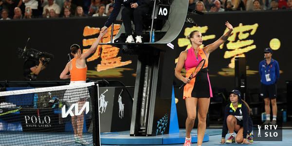 Sabalenka zanesljivo v četrti finale Melbourna zapored