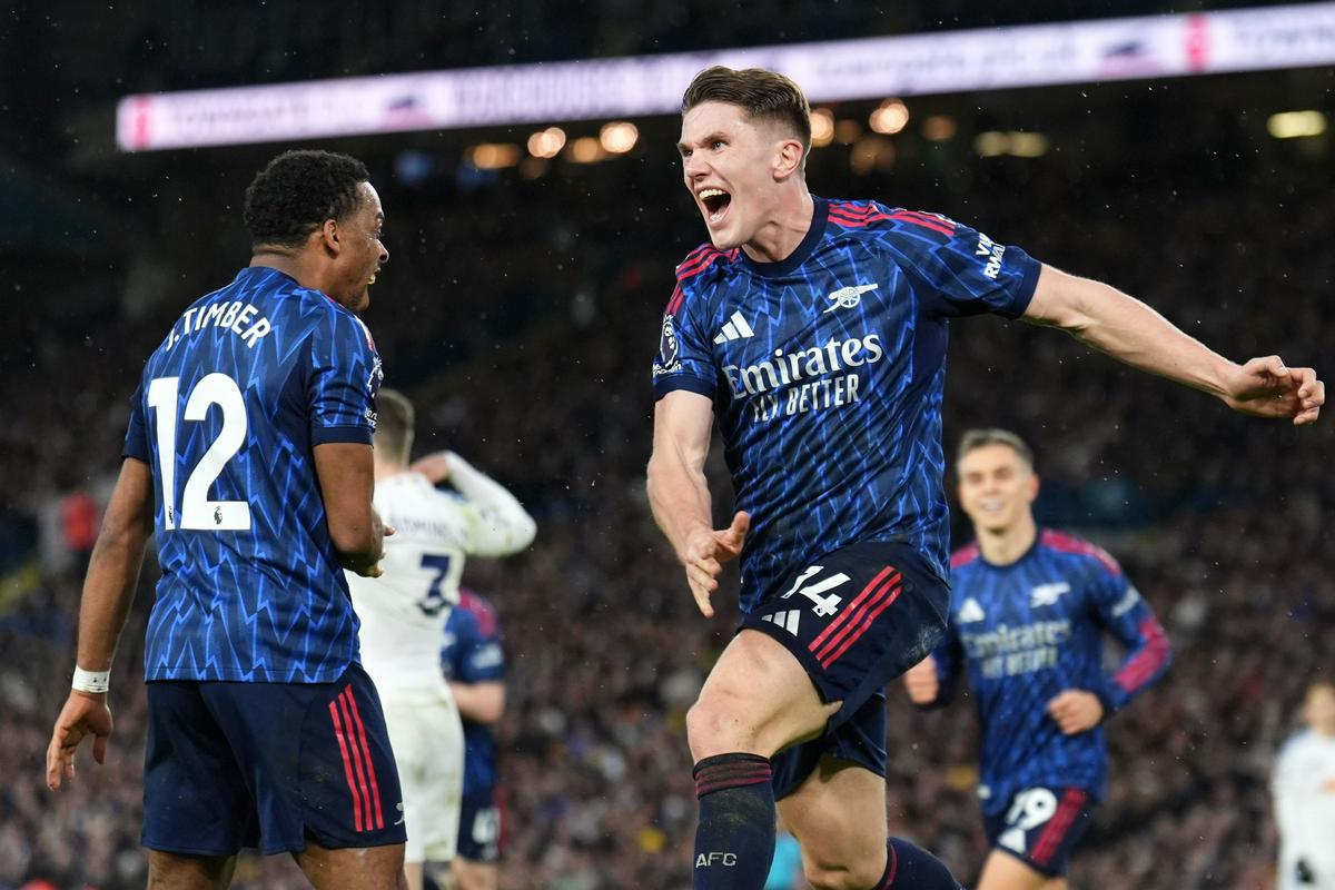 Viktor Gyökeres je blestel na Elland Roadu. Foto: AP Viktor Gyökeres je blestel na Elland Roadu. Foto: AP