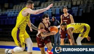 Trapani vs Hapoel Holon game ends after seven minutes in Bulgaria