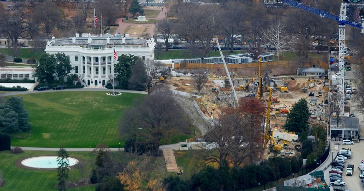 Trump shops for marble for new White House ballroom | Politics