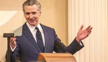 WATCH: Newsom says he's an alternate to White House 'chaos' in his final State of the State | California