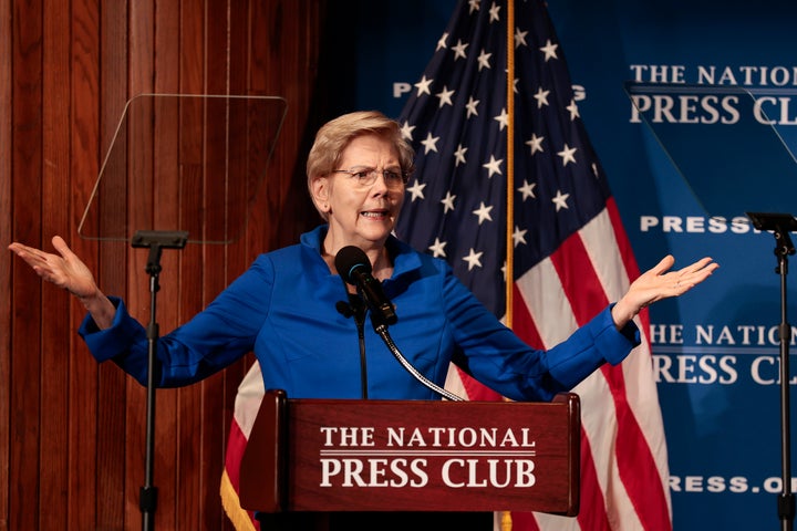 Senator Elizabeth Warren (D-MA) spoke to the National Press Club in Washington D.C. on Monday, where she addressed the affordability crisis and what President Donald Trump could do to help.