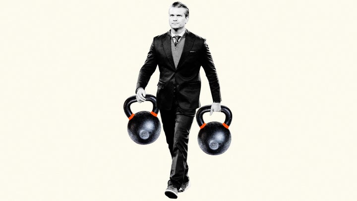 Defense Secretary Pete Hegseth keeps doing publicized workouts to promote physical fitness, but his kettlebell form is raising eyebrows to trainers. 