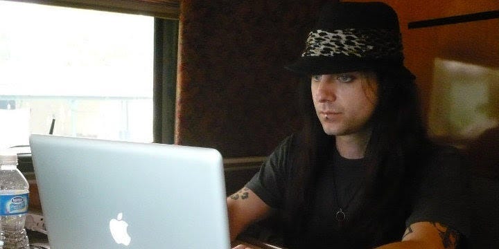 Touring Heavy Metal Musician Is Also a Marketing Exec
