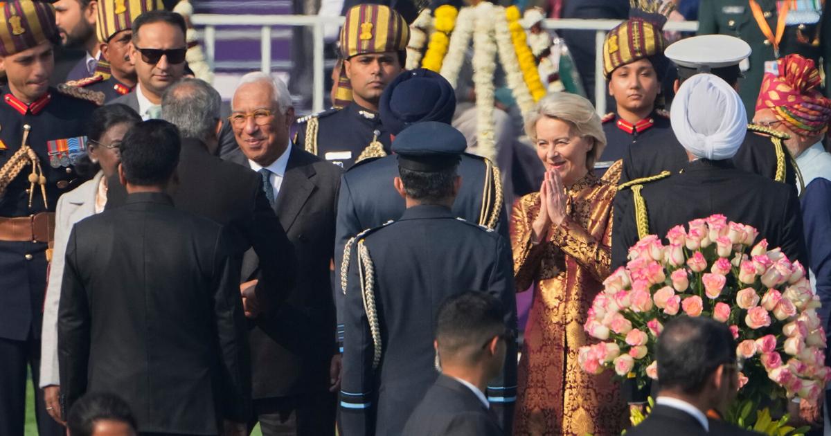 India and the European Union reach a free trade deal representing a third of global trade | National News