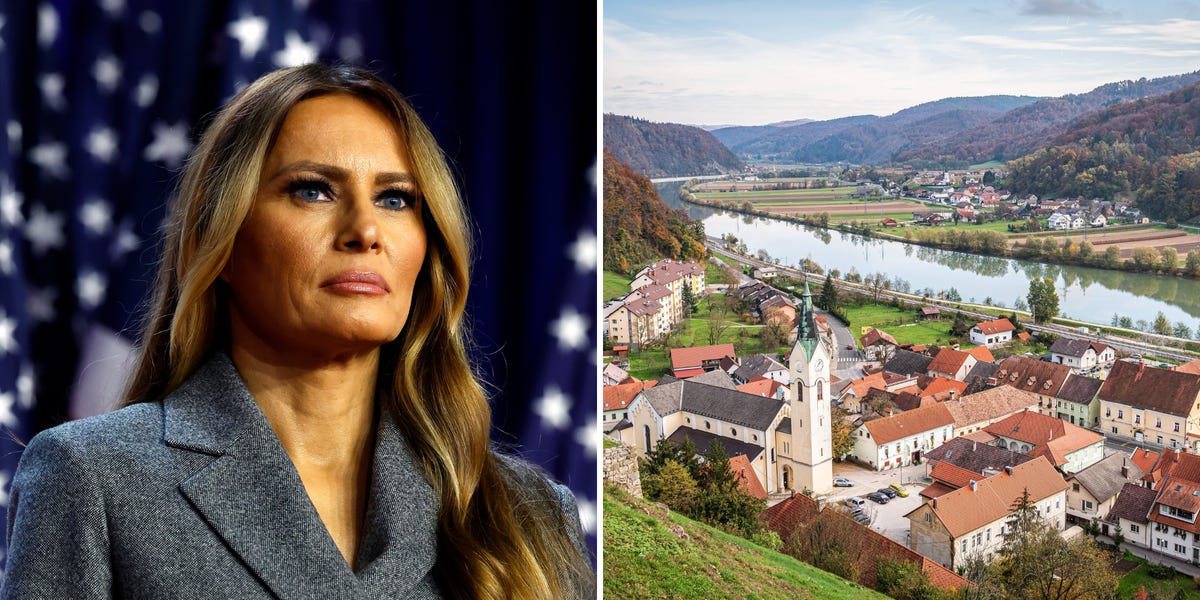 Melania Trump's Birthplace, Slovenia Hometown, Childhood Home: Photos
