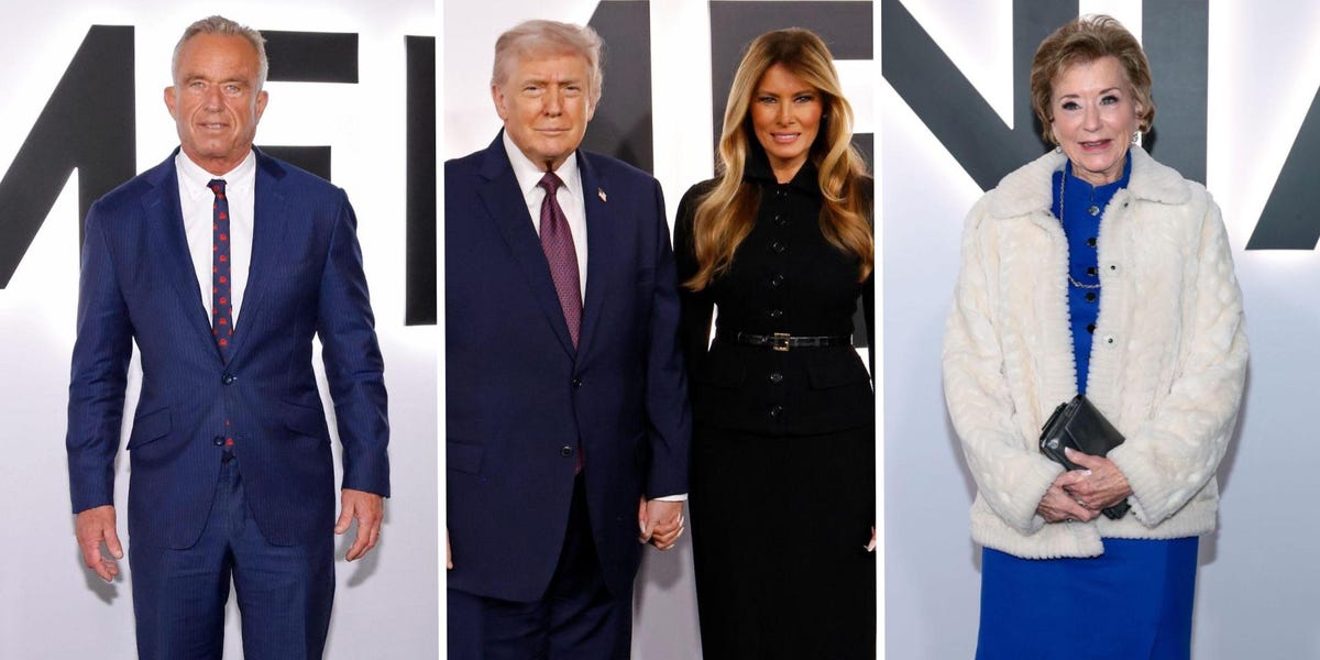 Melania Trump's Movie Premiere: Photos Show Many People Wore Blue