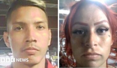 side-by-side headshots of two people wounded in a shooting by Customs and Border Patrol agents