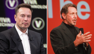 Elon Musk, Larry Ellison Lead As World's 10 Richest Add More 2025 Wealth Than Netflix, AT&T Combined