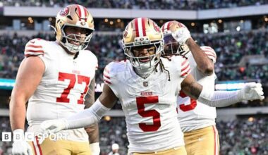 NFL play-offs LIVE: Philadelphia Eagles vs San Francisco 49ers - Build-up, team news, live text, radio commentary & score updates