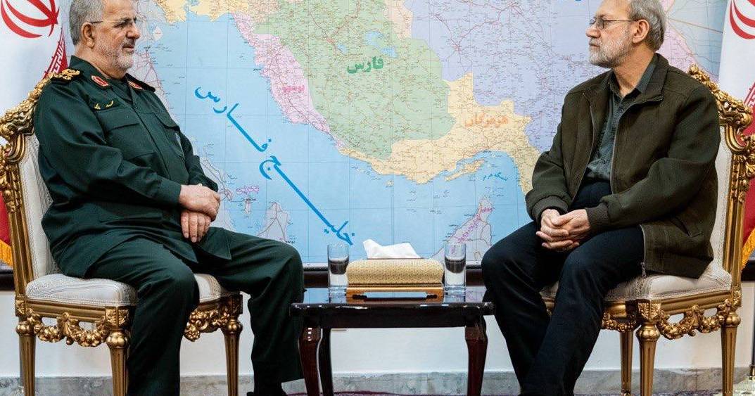 Iran's top security official meets Revolutionary Guard's chief