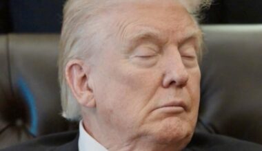 He is definitely not asleep