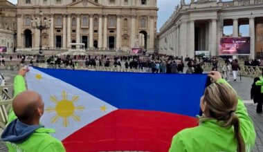 Filipino volunteers at Jubilee of Hope in Vatican City