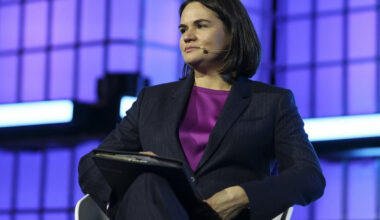 Belarus Opposition Leader to Leave Lithuania for Poland