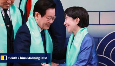 Japan’s Takaichi seeks unity with South Korea’s Lee as China tensions persist