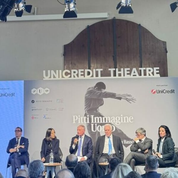 "Pitti Uomo ushers in the year of Made in Italy and recovery," says politician Adolfo Urso at its opening