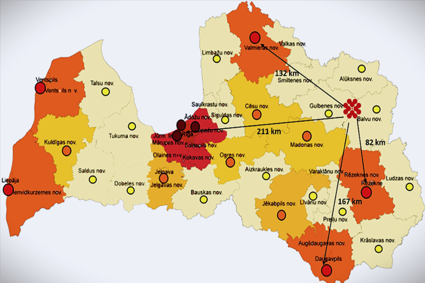 Slimnīcu reforma: Kuri Latvijas novadi paliek bez medicīnas?