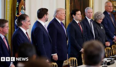 Trump meets oil executives over Venezuela investments - follow live