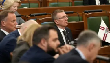 Do the fluttering flags of Palestine and sympathies for Hamas contribute to the security of Latvia?