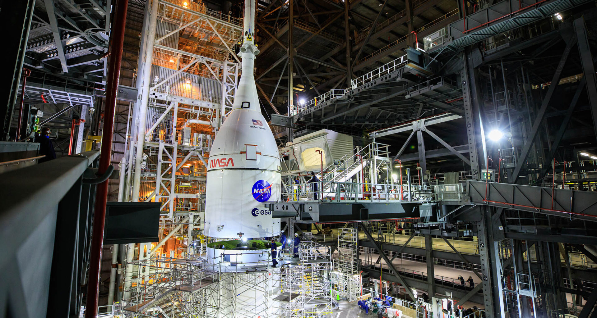 The Orion spacecraft used in Nasa’s Artemis I mission