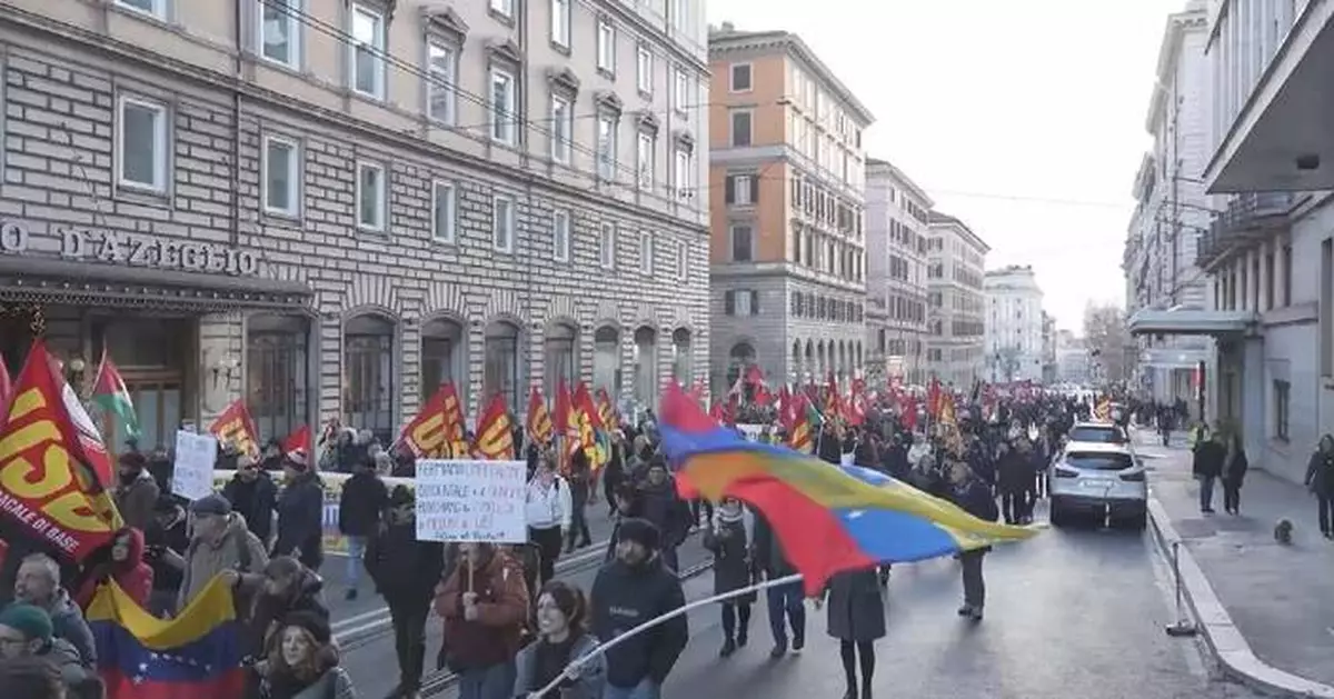 Thousands protest across Italy and Greece against US Venezuela operation