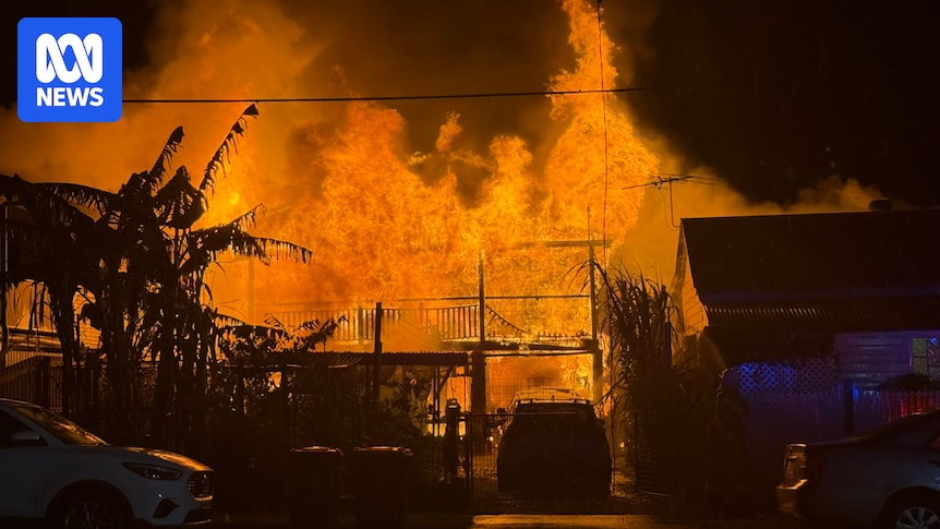 Alert canine saves residents as fire destroys Wynnum home