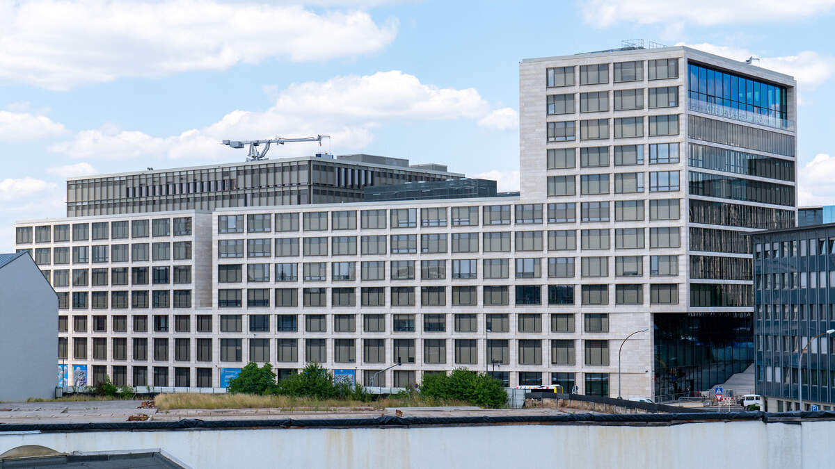 The Cité de la sécurité sociale building in Luxembourg City, a central hub for welfare services