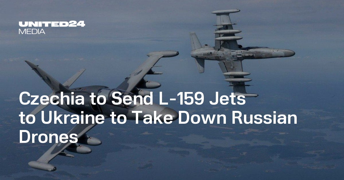 Czechia to Send L-159 Jets to Ukraine to Take Down Russian Drones — UNITED24 Media