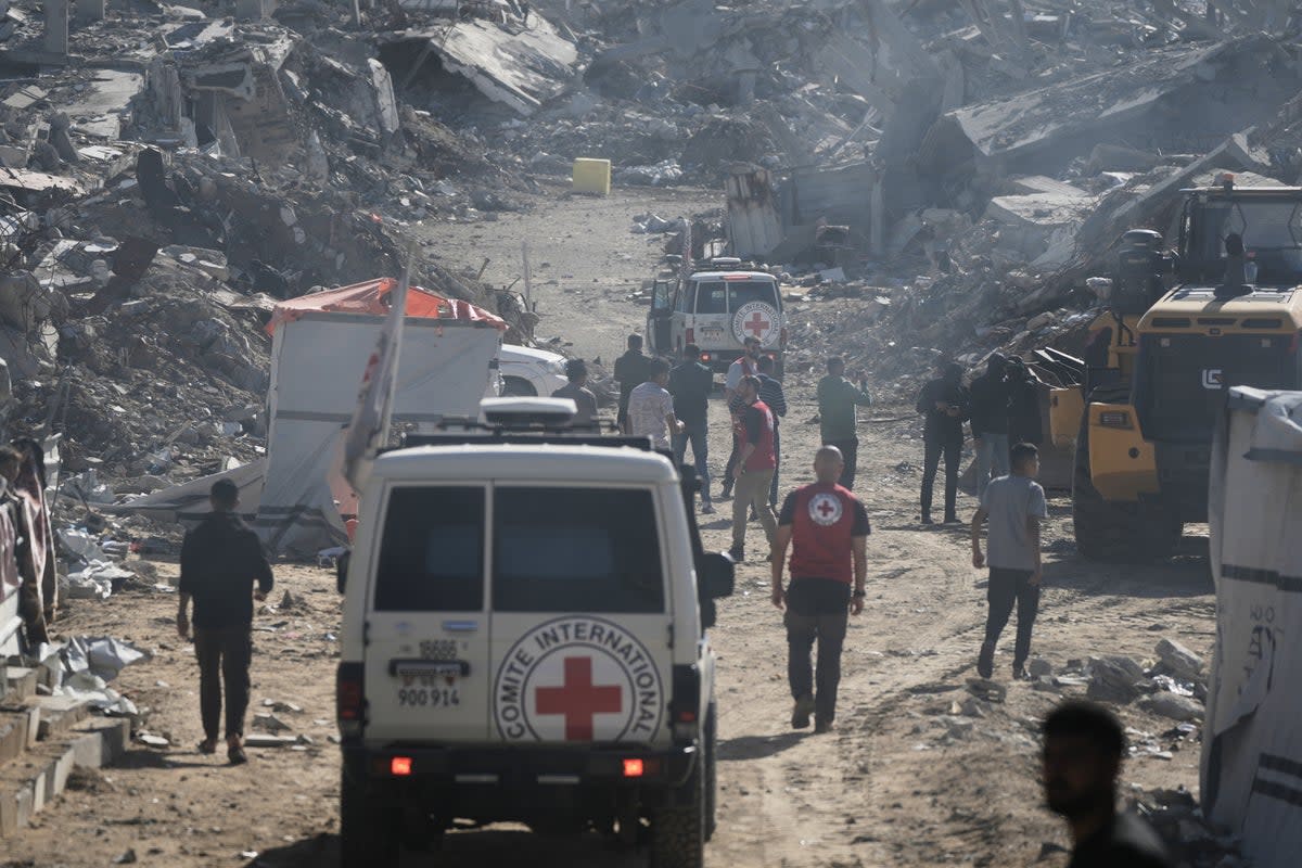 The Yellow Line has divided the Gaza Strip in two since October, separating 47 per cent of the territory in the western area, which is Palestinian-controlled, from the 53 per cent of the Gaza Strip controlled by Israel (Copyright 2025 The Associated Press. All rights reserved.)