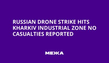 Russian Drone Strike Hits Kharkiv Industrial Zone No Casualties Reported | Ukraine news