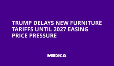 Trump Delays New Furniture Tariffs Until 2027 Easing Price Pressure | Ukraine news