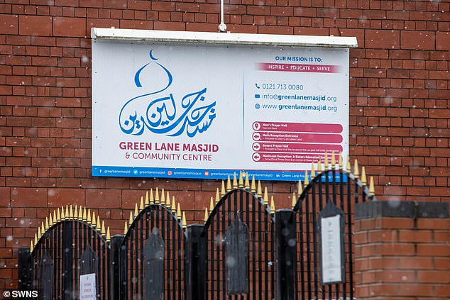 Prior to the Maccabi match in November, Green Lane mosque (pictured) hosted a second preacher who previously said husbands can hit their wives if they refuse to have sex with them
