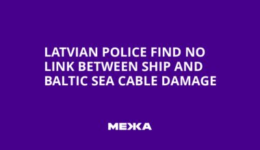 Latvian Police Find No Link Between Ship and Baltic Sea Cable Damage | Ukraine news