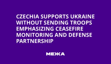 Czechia Supports Ukraine Without Sending Troops Emphasizing Ceasefire Monitoring and Defense Partnership | Ukraine news