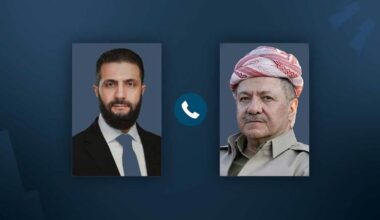 President Barzani, Syria’s Sharaa discuss Kurdish...